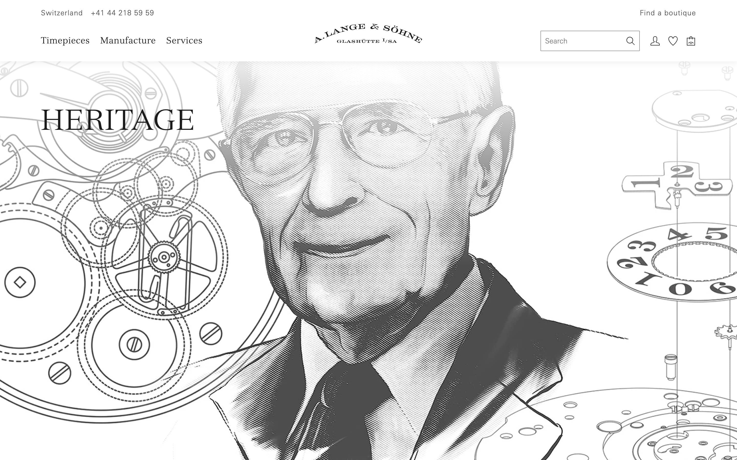 A. Lange & Söhne website