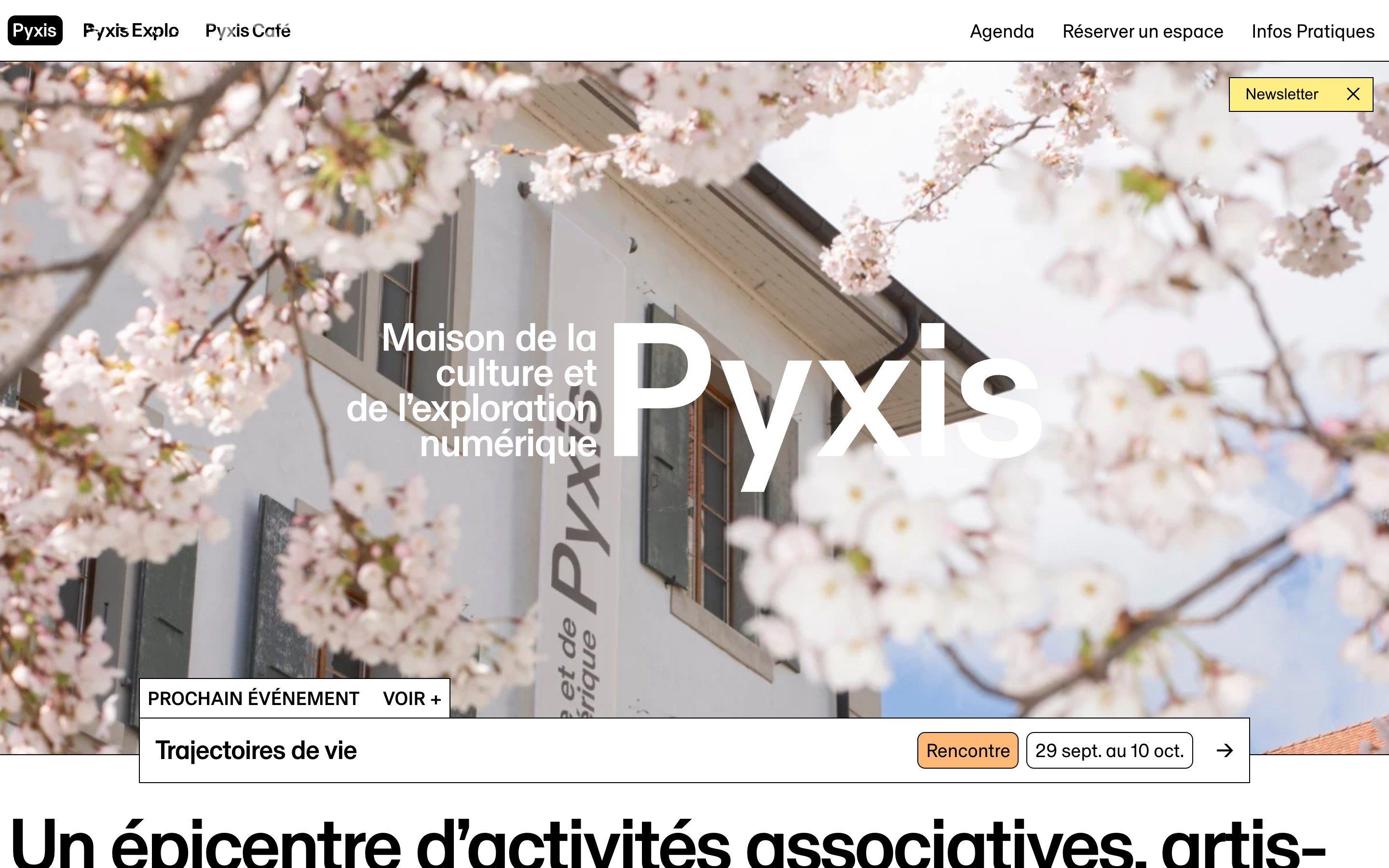 Pyxis website