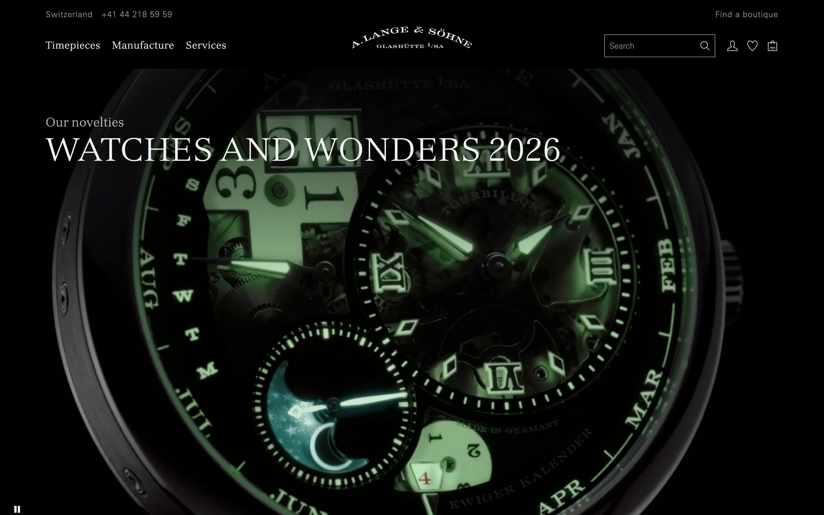 A. Lange & Söhne website