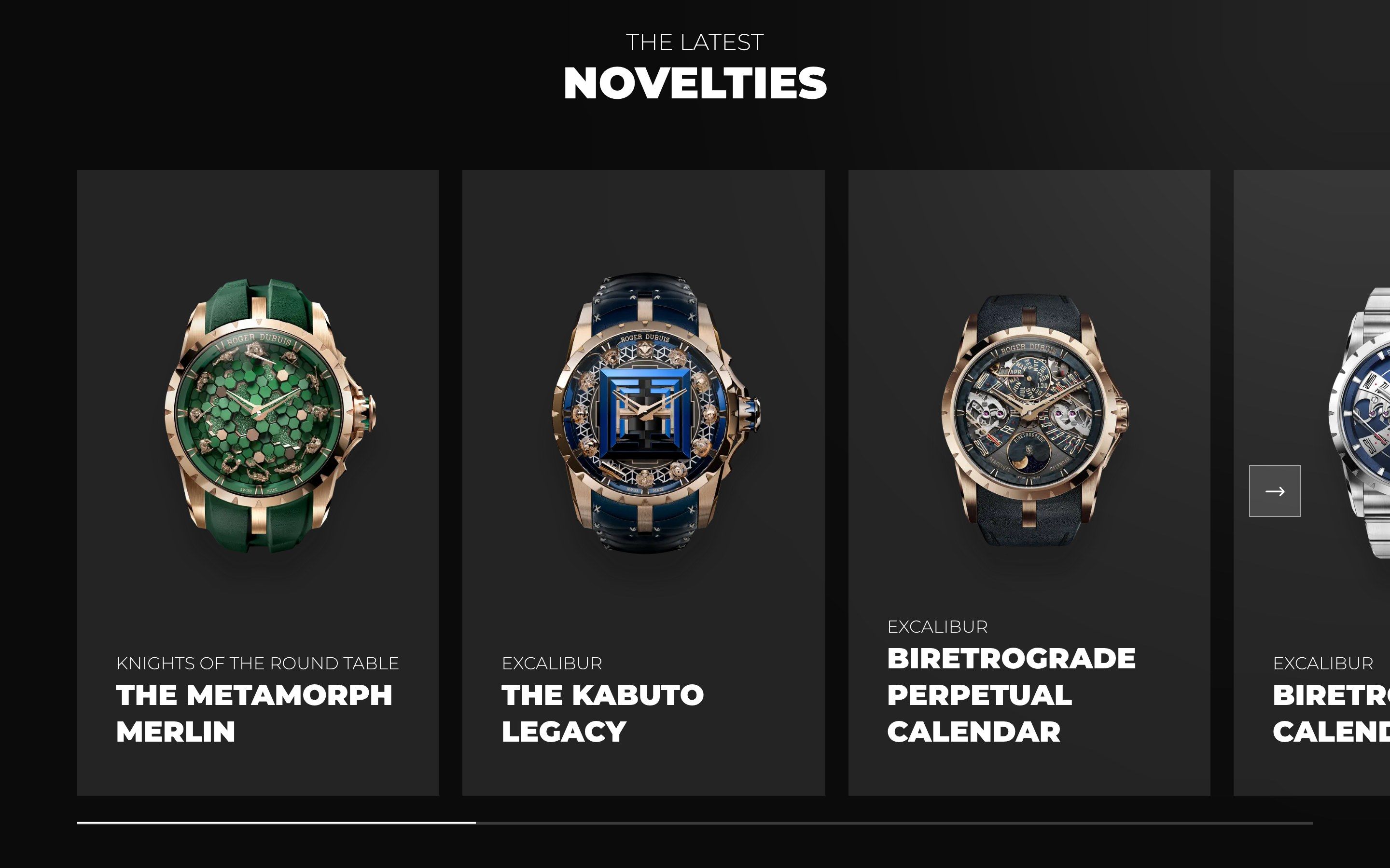 Roger Dubuis website