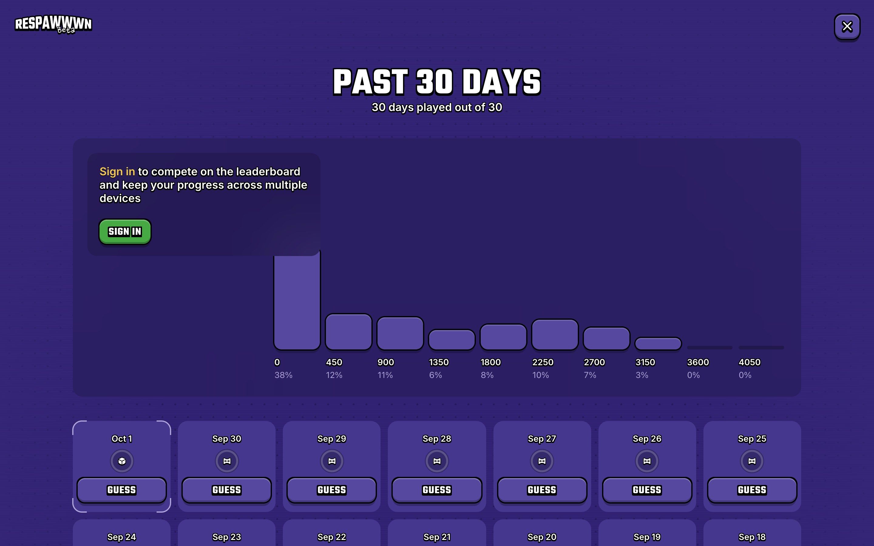 Respawwwn website