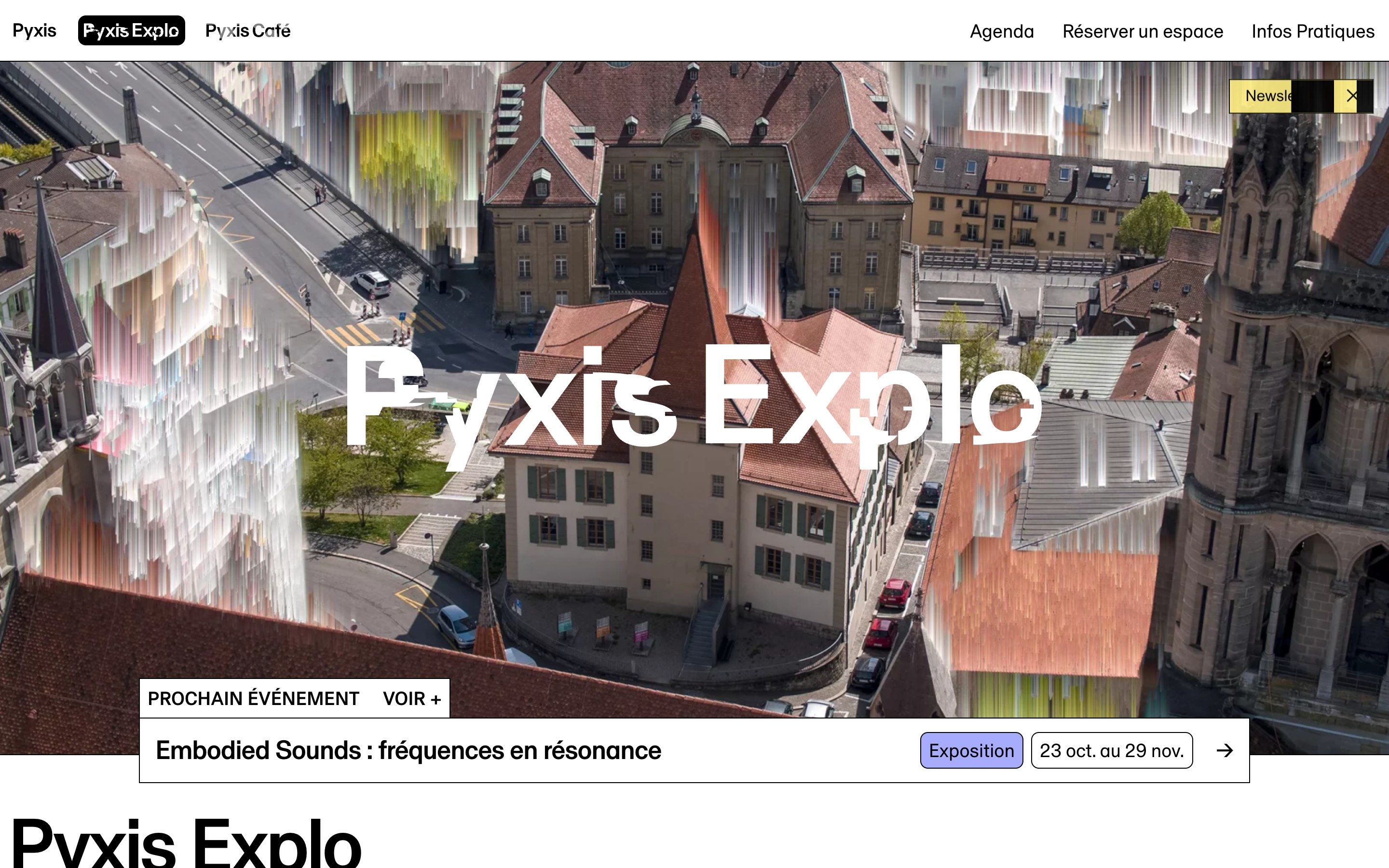 Pyxis website