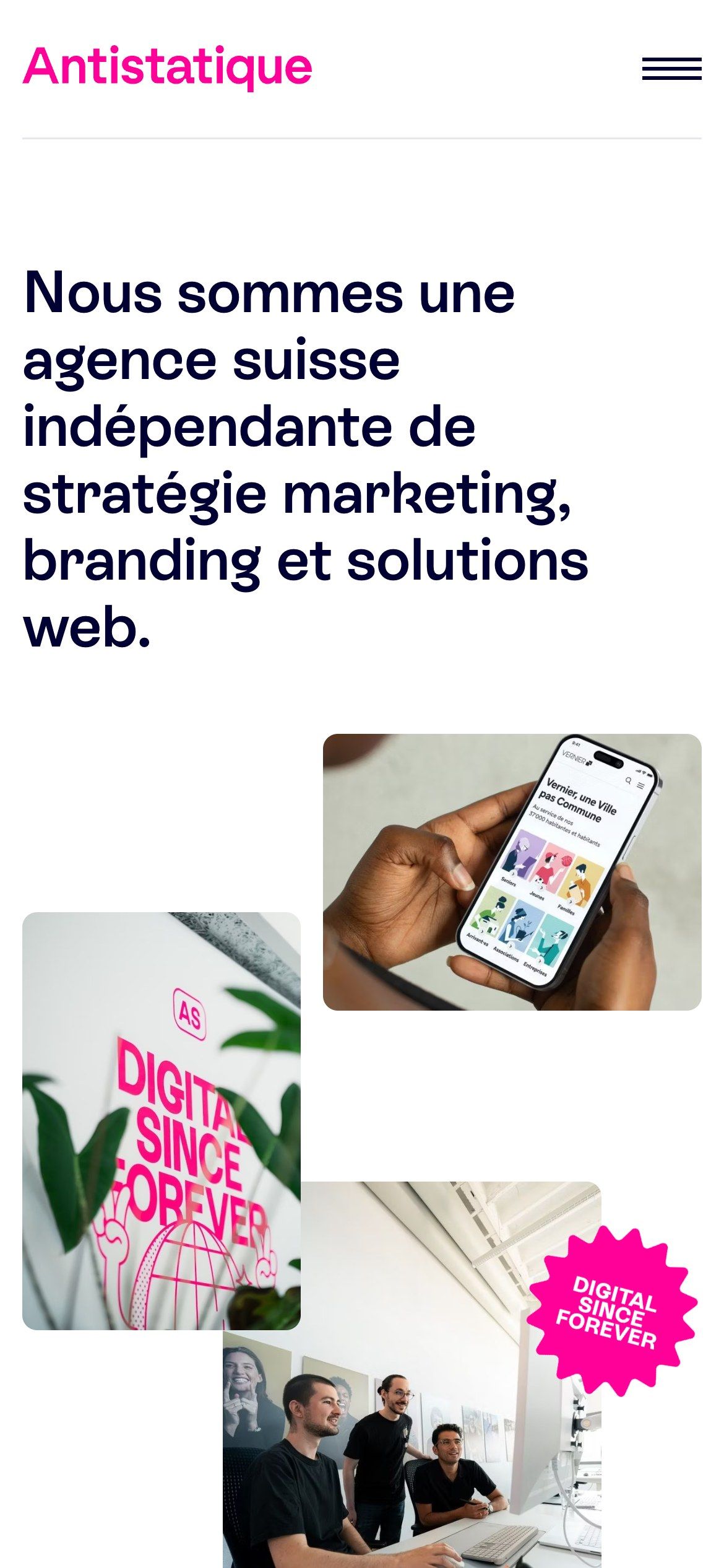 Antistatique on mobile