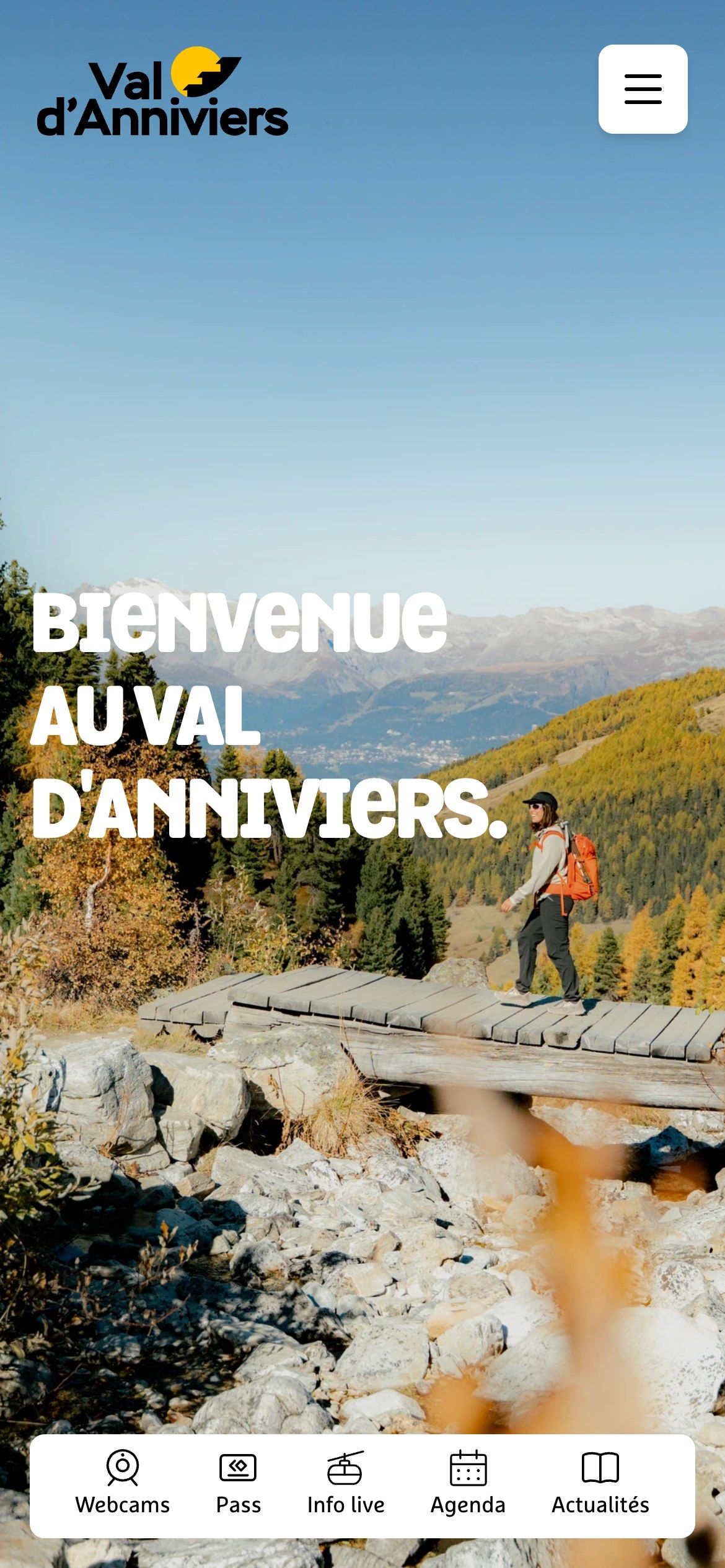 Sierre Anniviers on mobile
