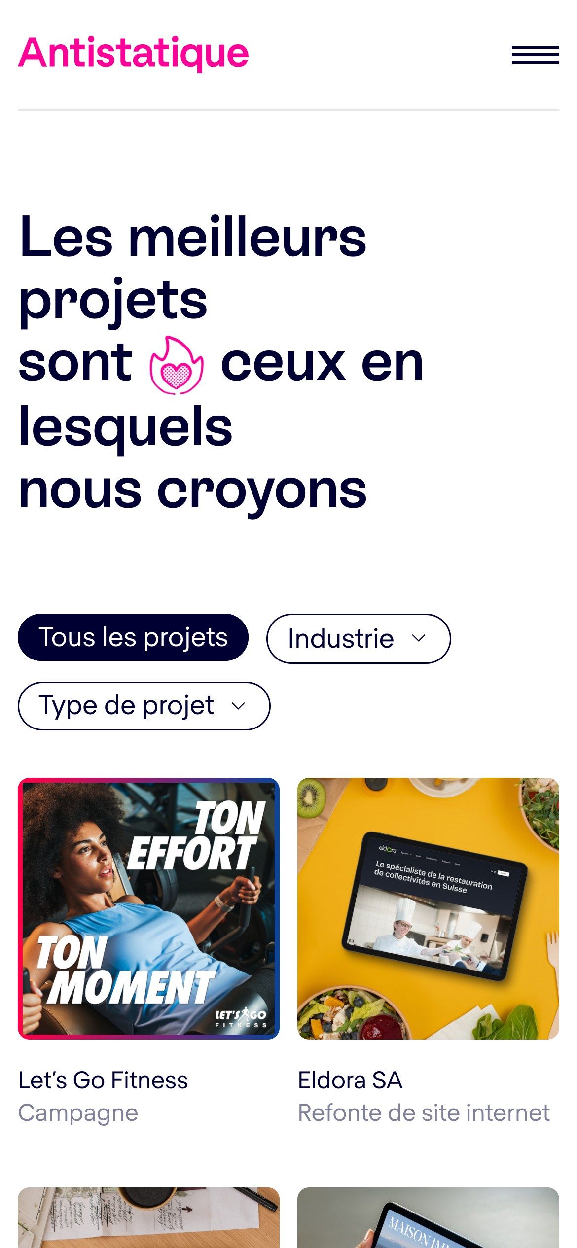 Antistatique on mobile