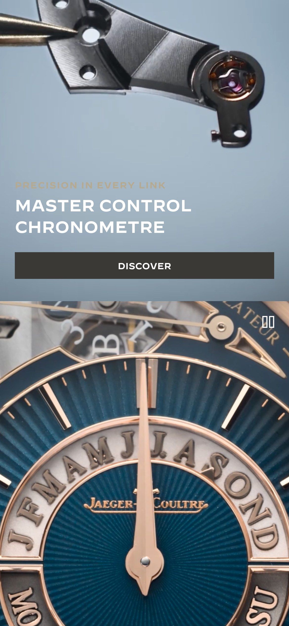 Jaeger-LeCoultre on mobile