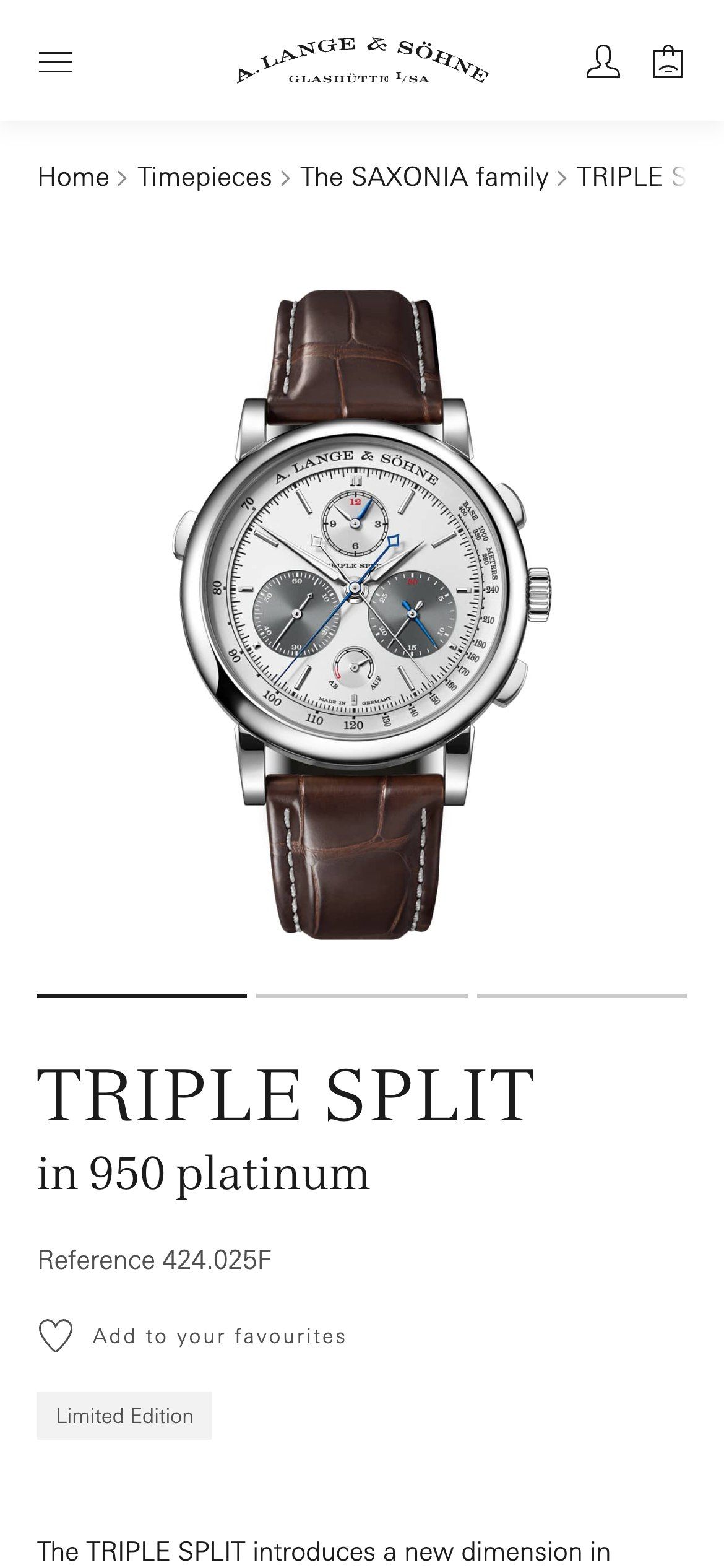 A. Lange & Söhne on mobile