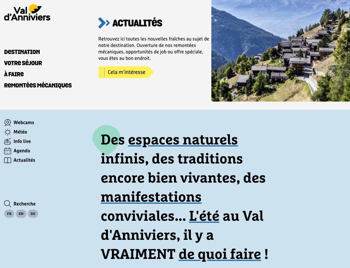 Screenshot of associationgrand.ch service page