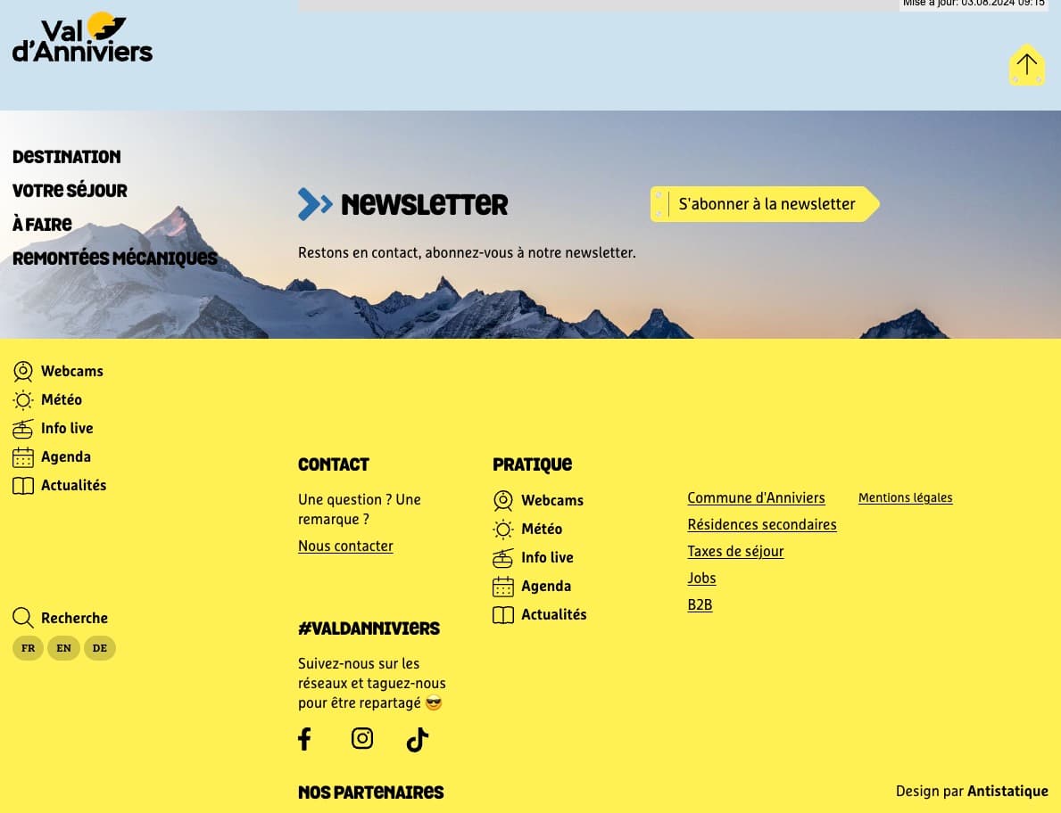 Screenshot of associationgrand.ch projects page