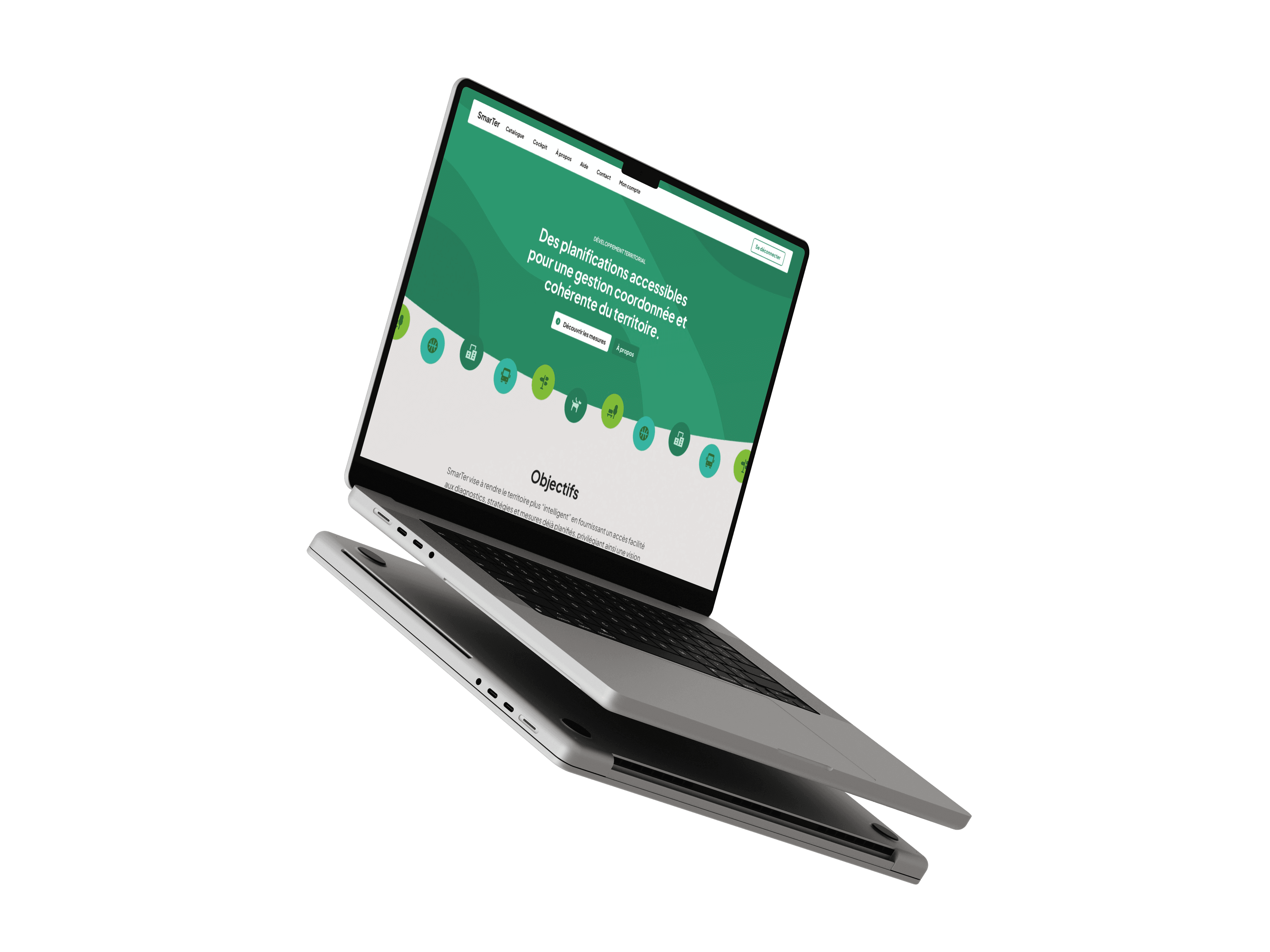 SmarterPlan on an MacBook
