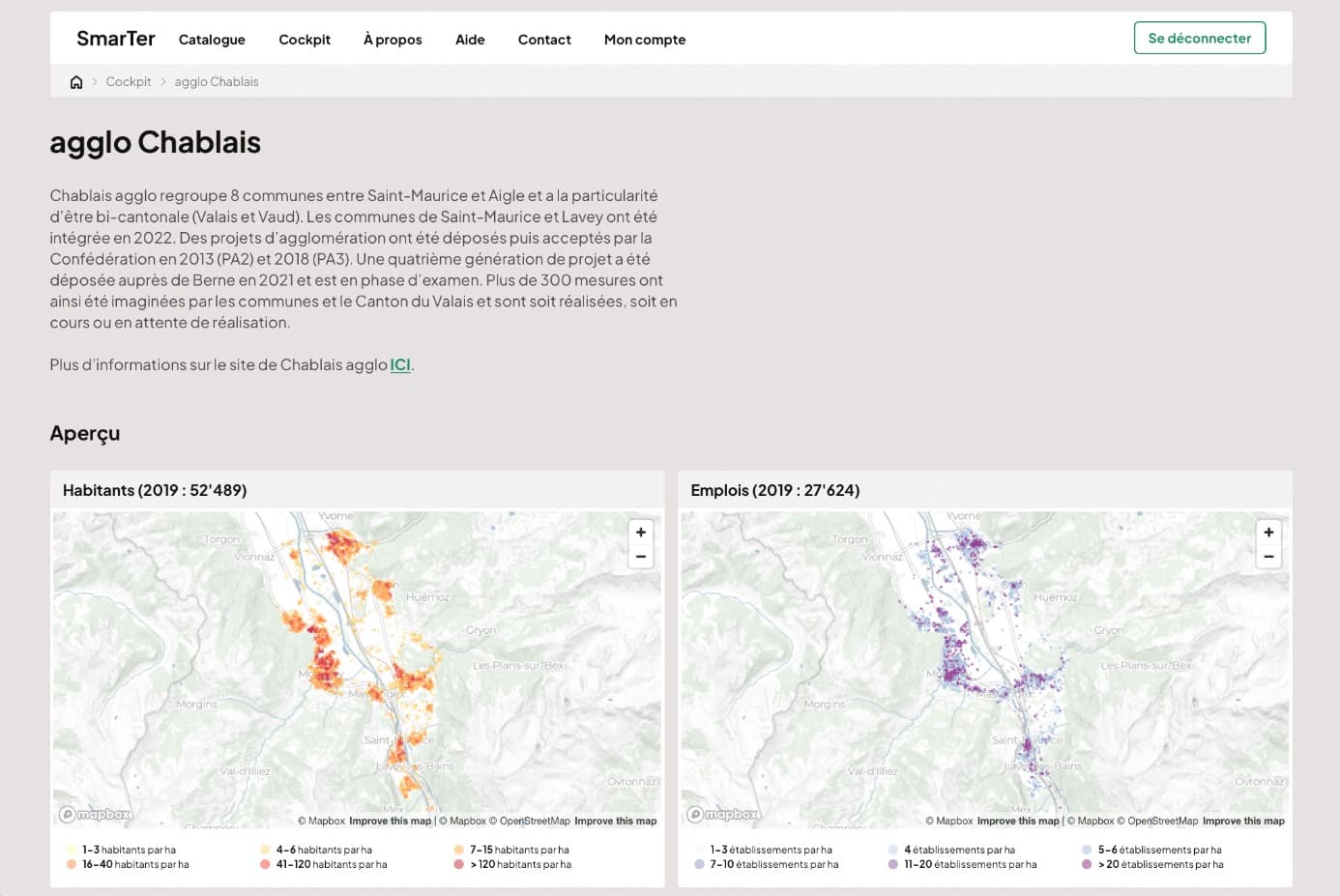 Screenshot of SmarterPlan
